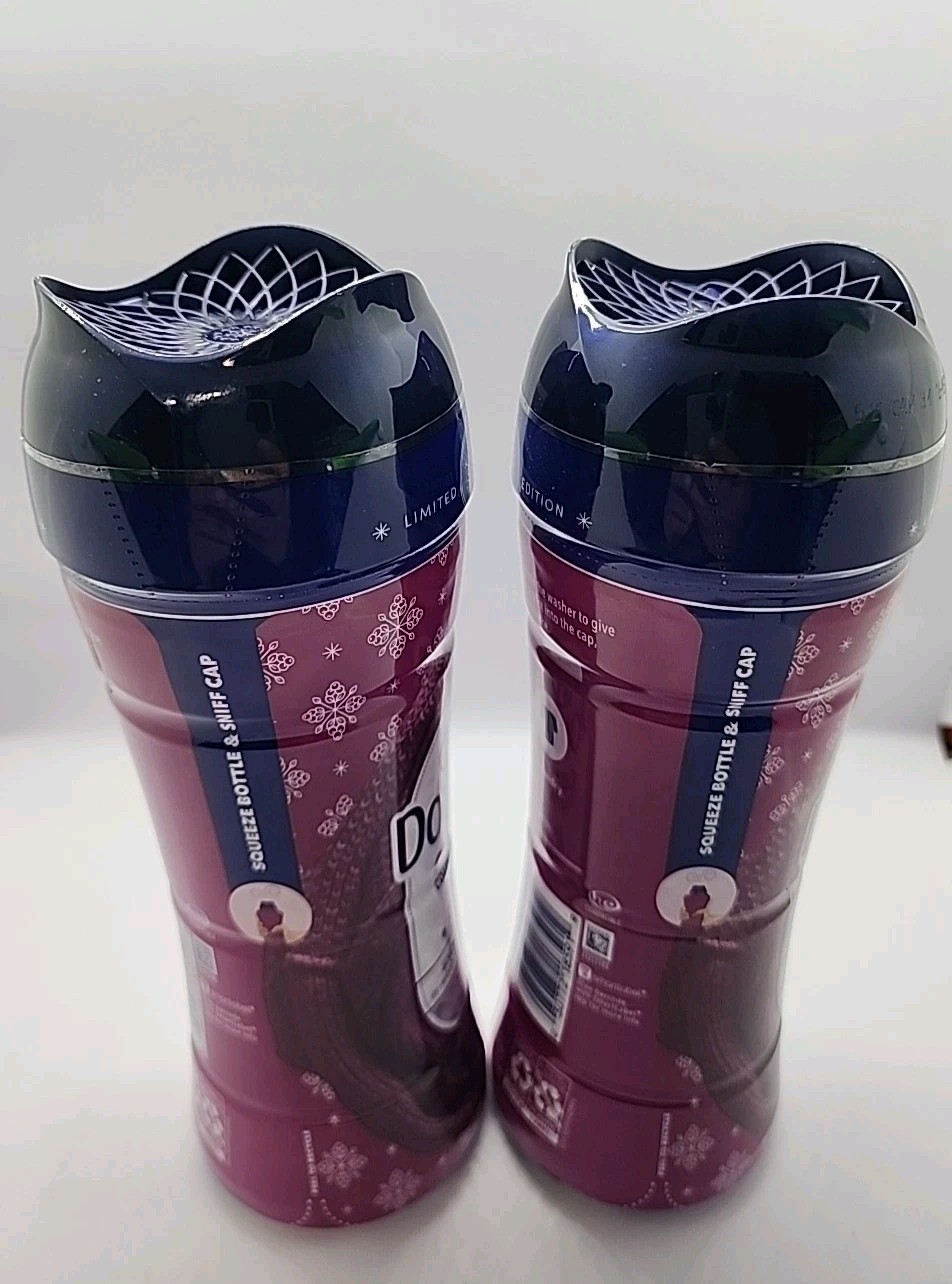DOWNY COZY COLLECTION Laundry Scent Booster SNOW BERRY 7.8 Oz Ea Set of 2