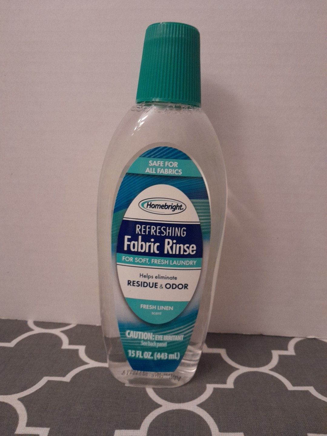 2 Homebright Laundry Fabric Rinse Eliminates Residue Odor Fresh Linen Each 15 oz