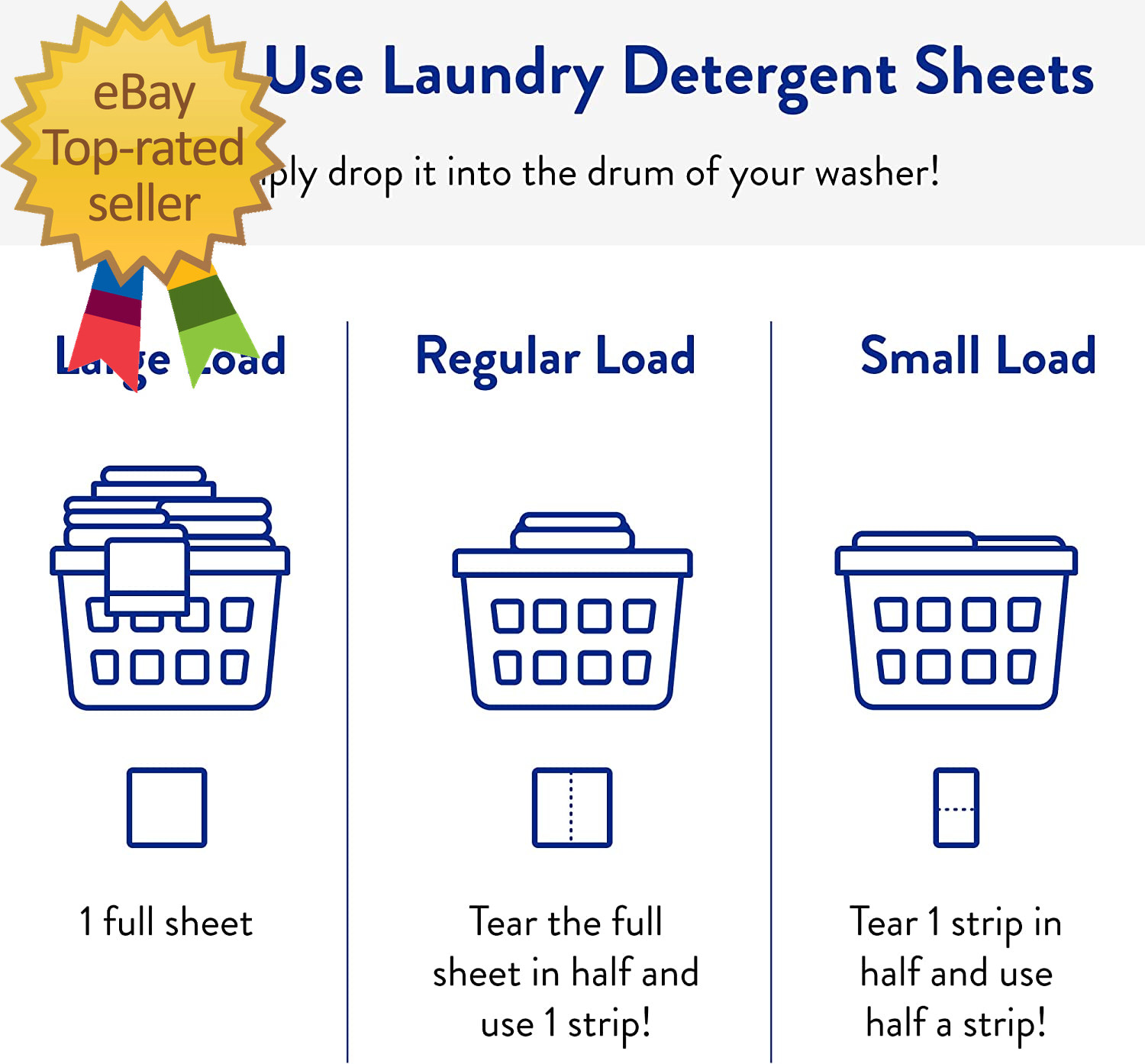 Laundry Detergent Sheets – Laundry Soap – Ultra Concentrated, Recyclable Packagi
