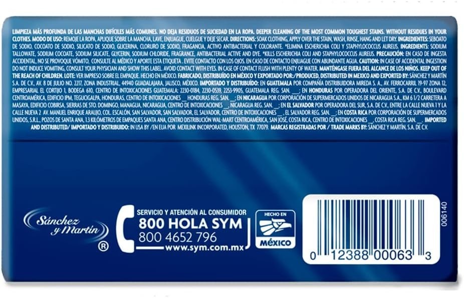 All-Natural 14.1 oz Laundry Soap Bar – Deep Cleaning & Softening for Fabrics