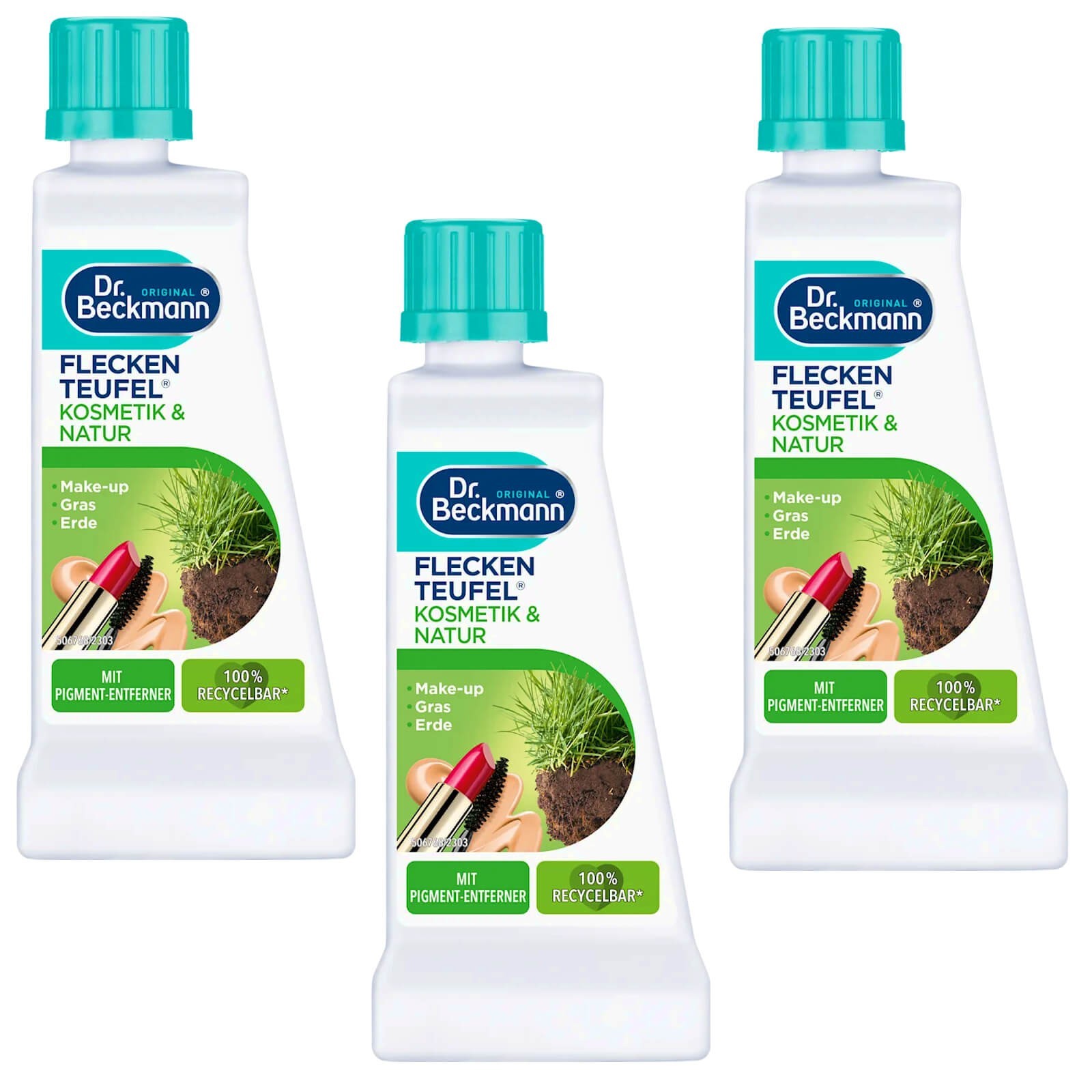3x Dr. Beckmann Stain Remover Liquid 50ml Spot Devil #03
