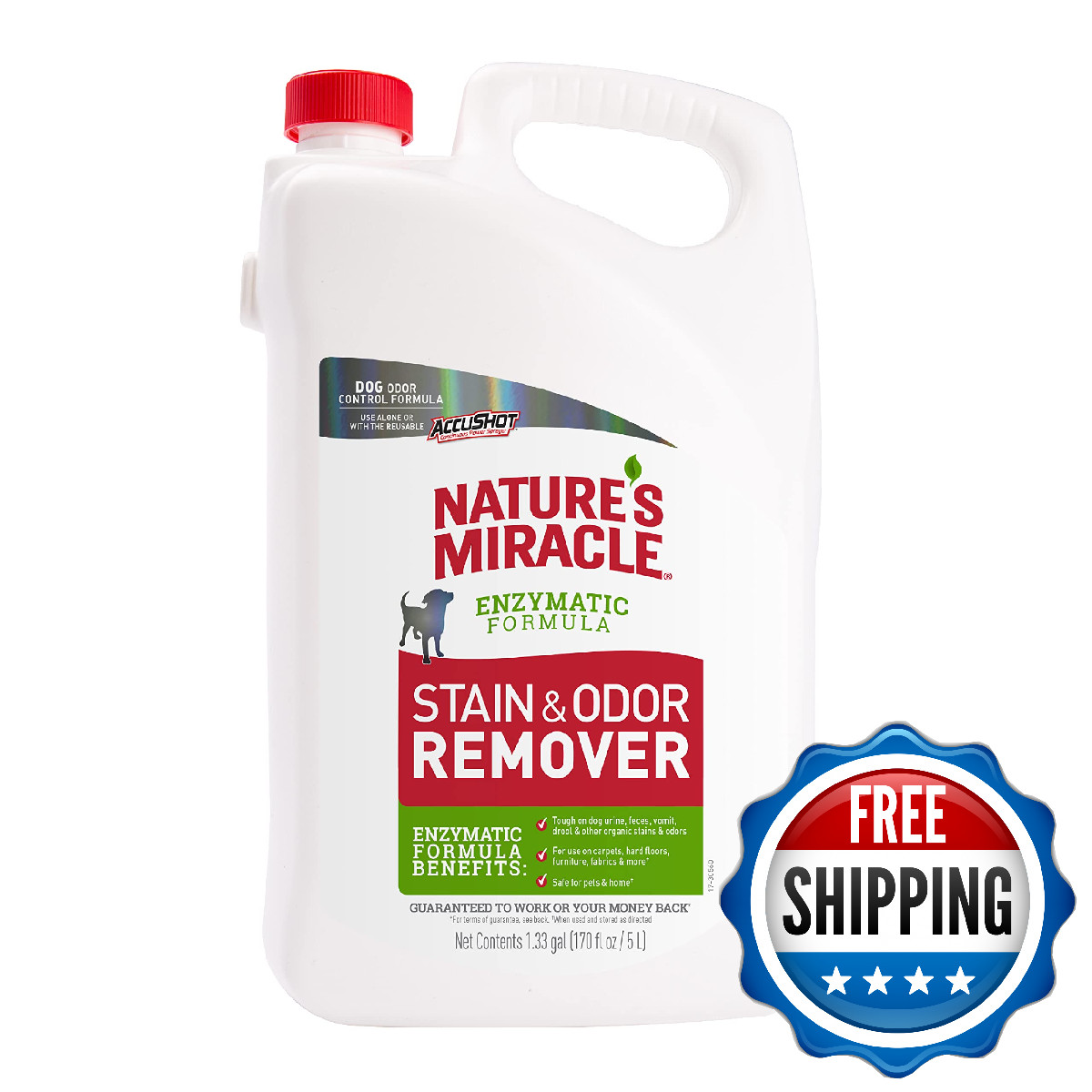 Nature’S Miracle Natures Miracle Remover Tough On Dog Urine Feces Vomit Drool