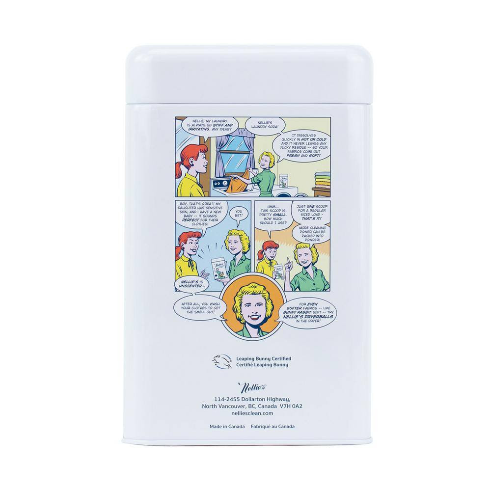Nellie’s Laundry Soda – Concentrated Laundry Detergent Powder – 100 Loads