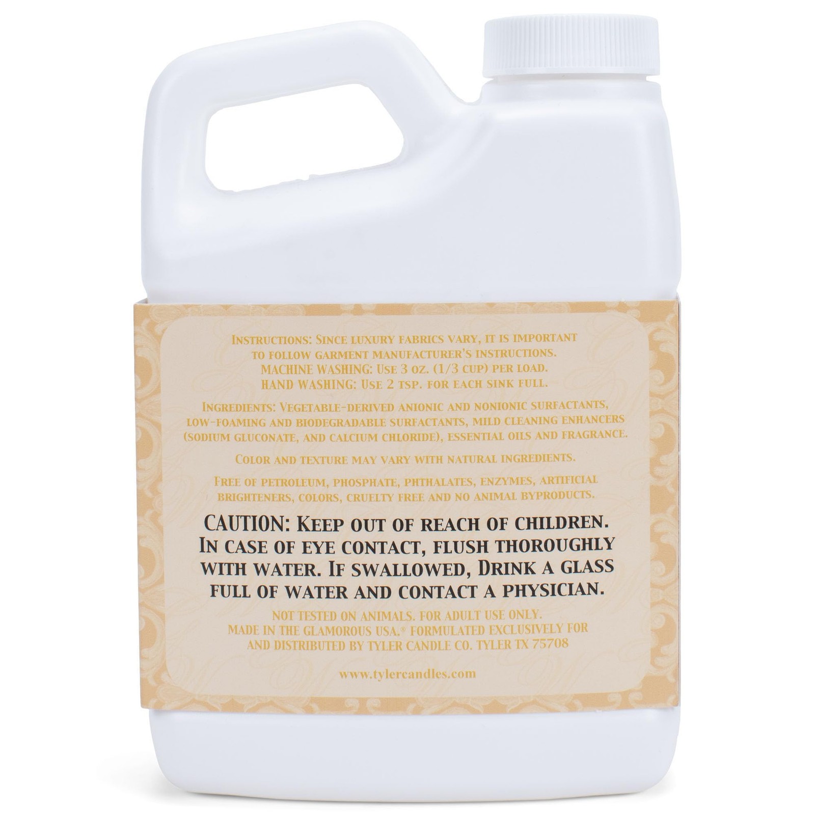Tyler Candle Luxury Laundry Detergent 4 Fl Oz Multicolor Gentle Fragrance