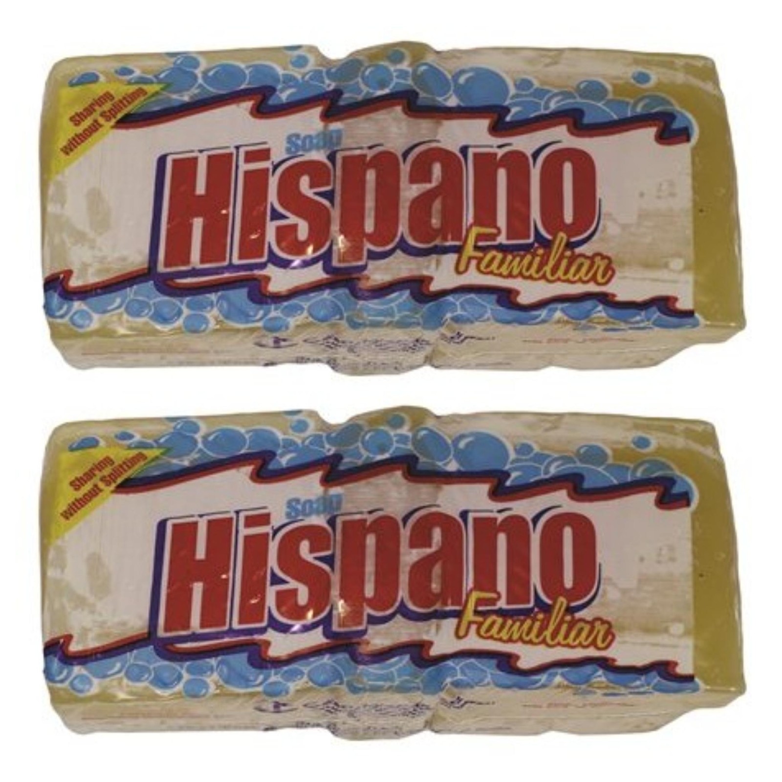 10 Count x Hispano Square Bar Jabon Familiar Laundry Soap