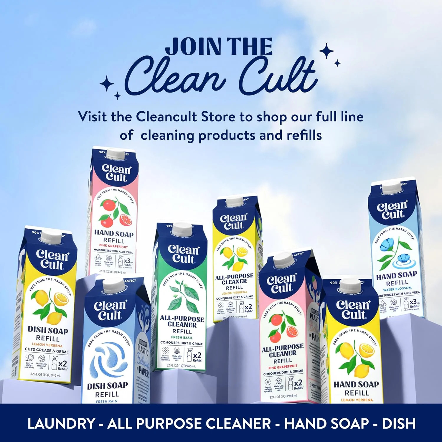 Ultra Concentrated Liquid Laundry Detergent Soap, 192 loads (96 oz), Long Lastin