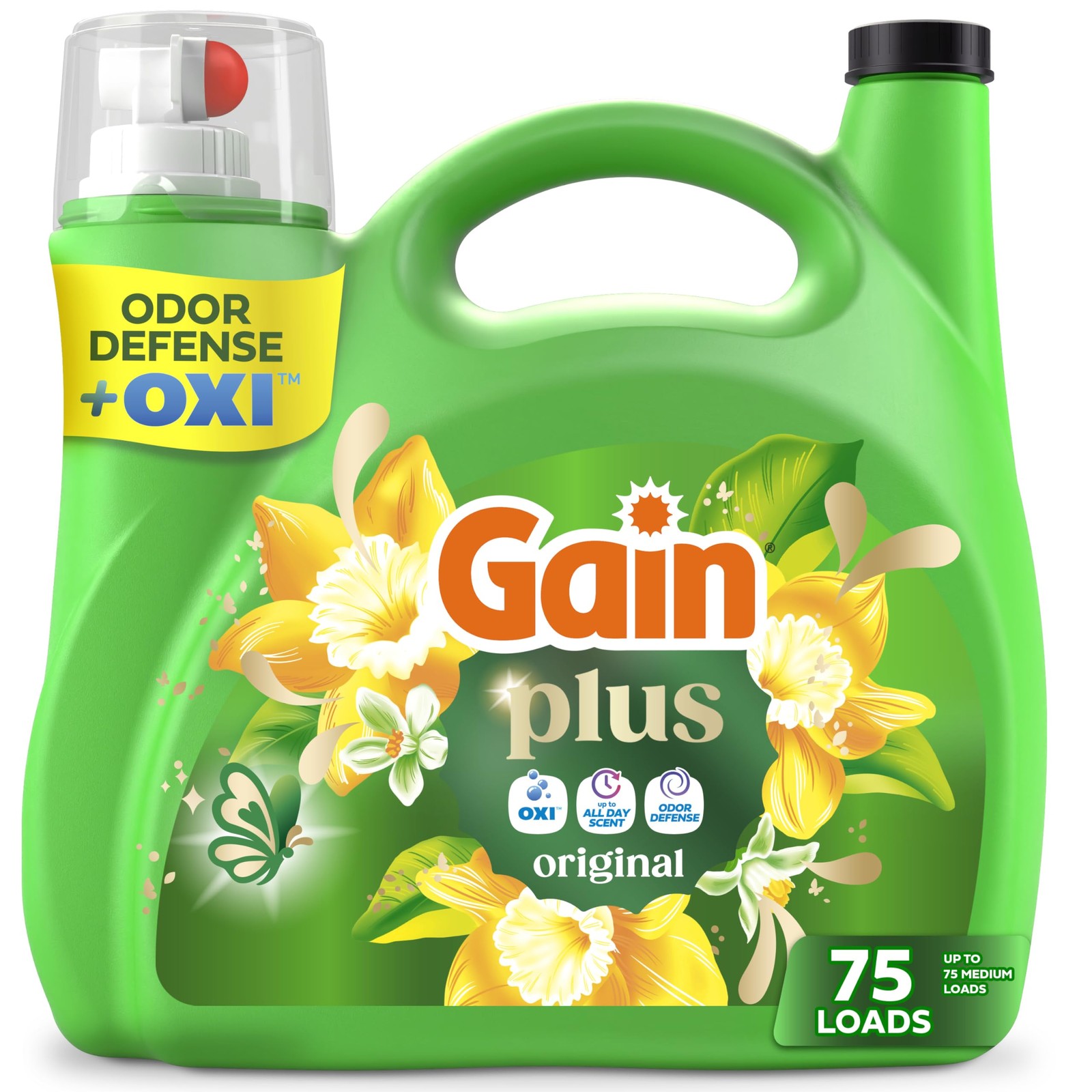 Gain Plus Liquid Laundry Detergent, 99 Fl Oz (Pack of 1), TO BE UPDATED