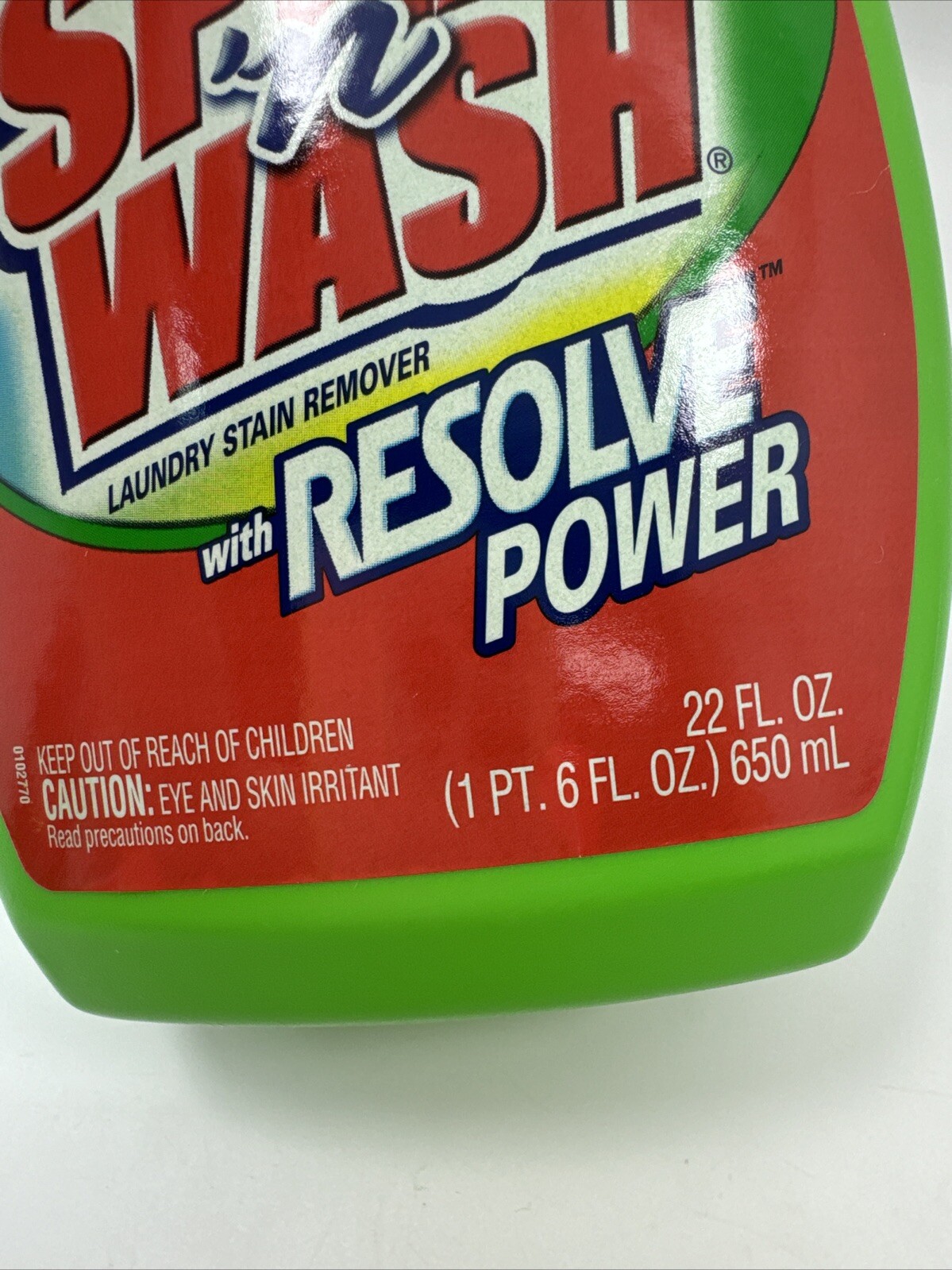 2006 SPRAY ‘N WASH WITH RESOLVE POWER 22 OZ NOS