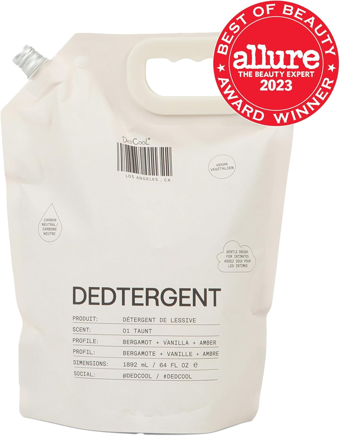 DedCool Liquid Laundry Detergent in 01 Taunt | Luxurious Scent | Stain-Removing