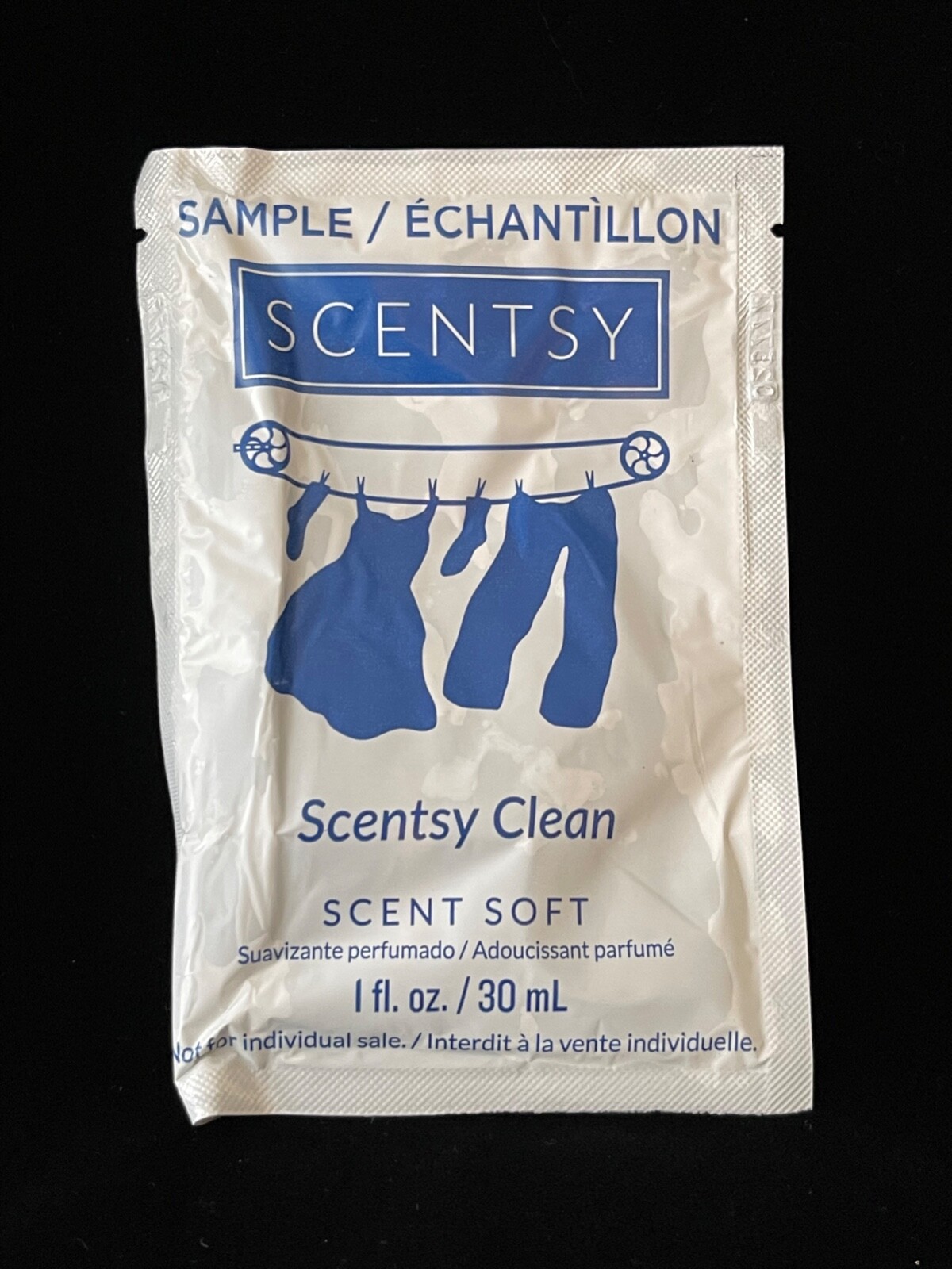 Scentsy SCENT SOFT Scentsy Clean Fabric Softener Sample 15ml/0.5 fl oz – NEW