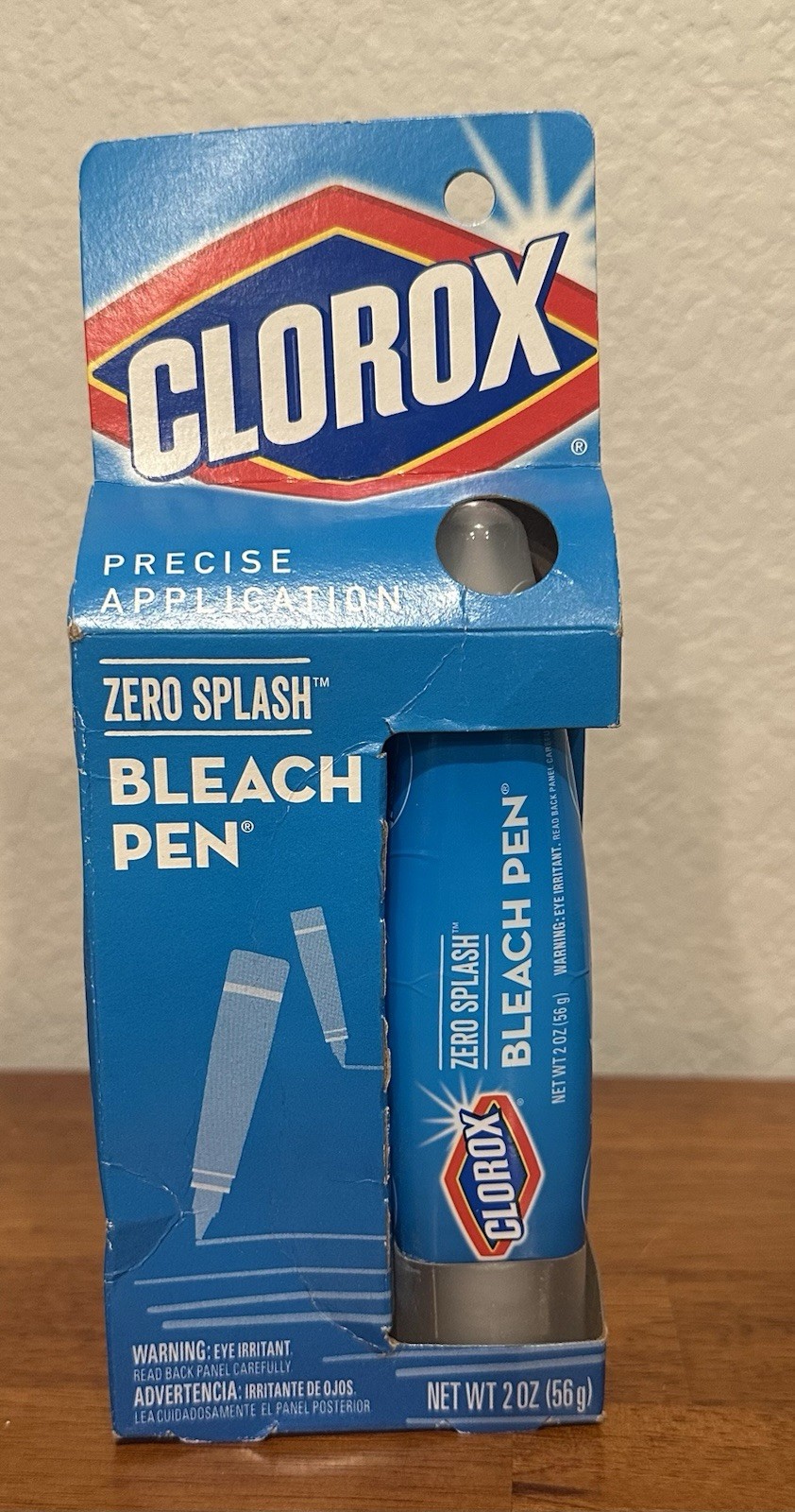 Clorox Zero Splash Bleach Pen 2018 2oz Dual Tipped Applicator
