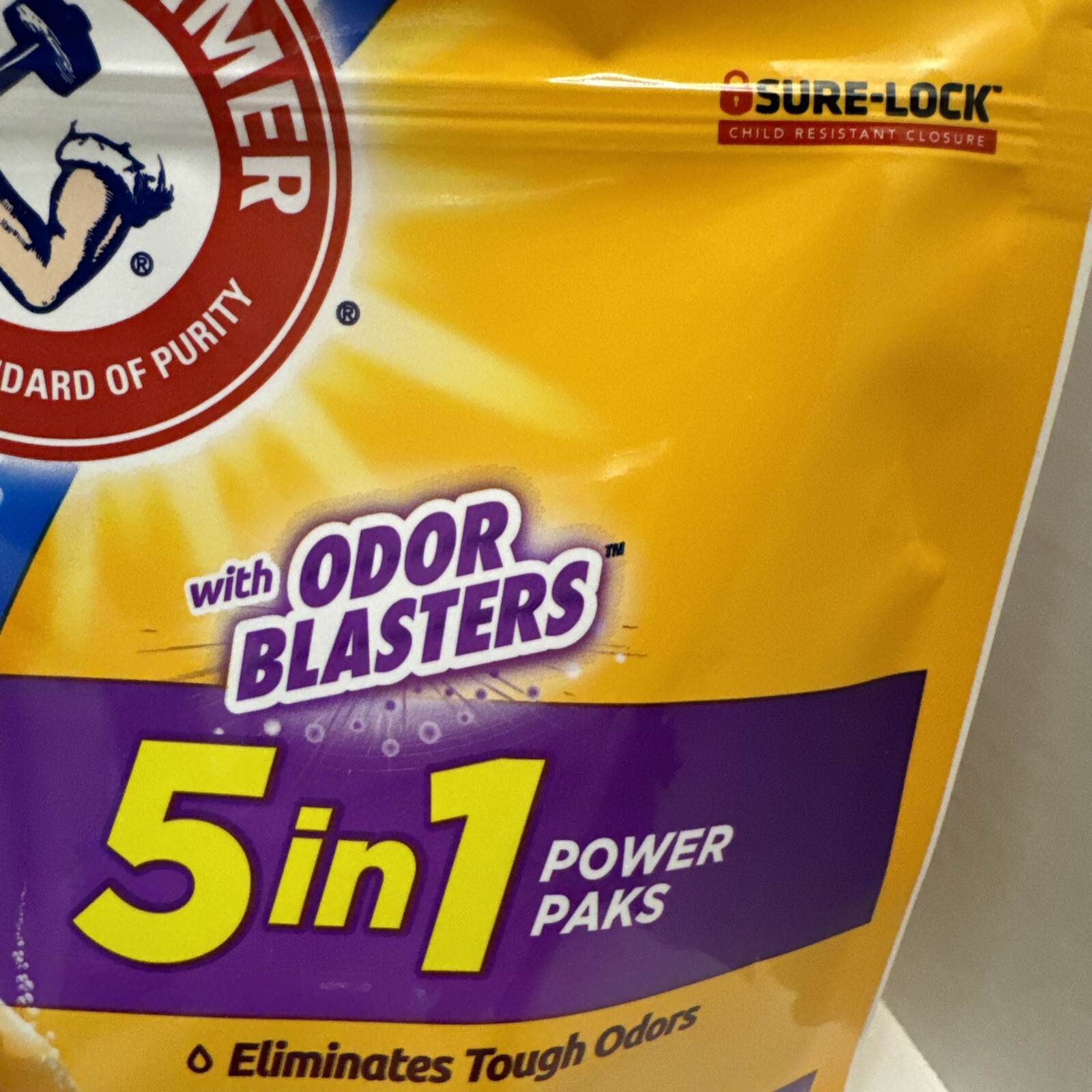 ARM & HAMMER Plus Oxi Clean 5-in-1 Power Paks Odor Blasters FRESH BURST SCENT 14