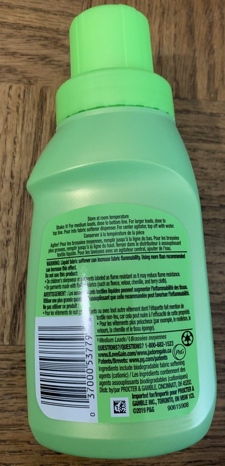 Gain Fabric Softener 10 FL OZ Blissful Breeze-Brand New-SHIPS N 24 HOURS