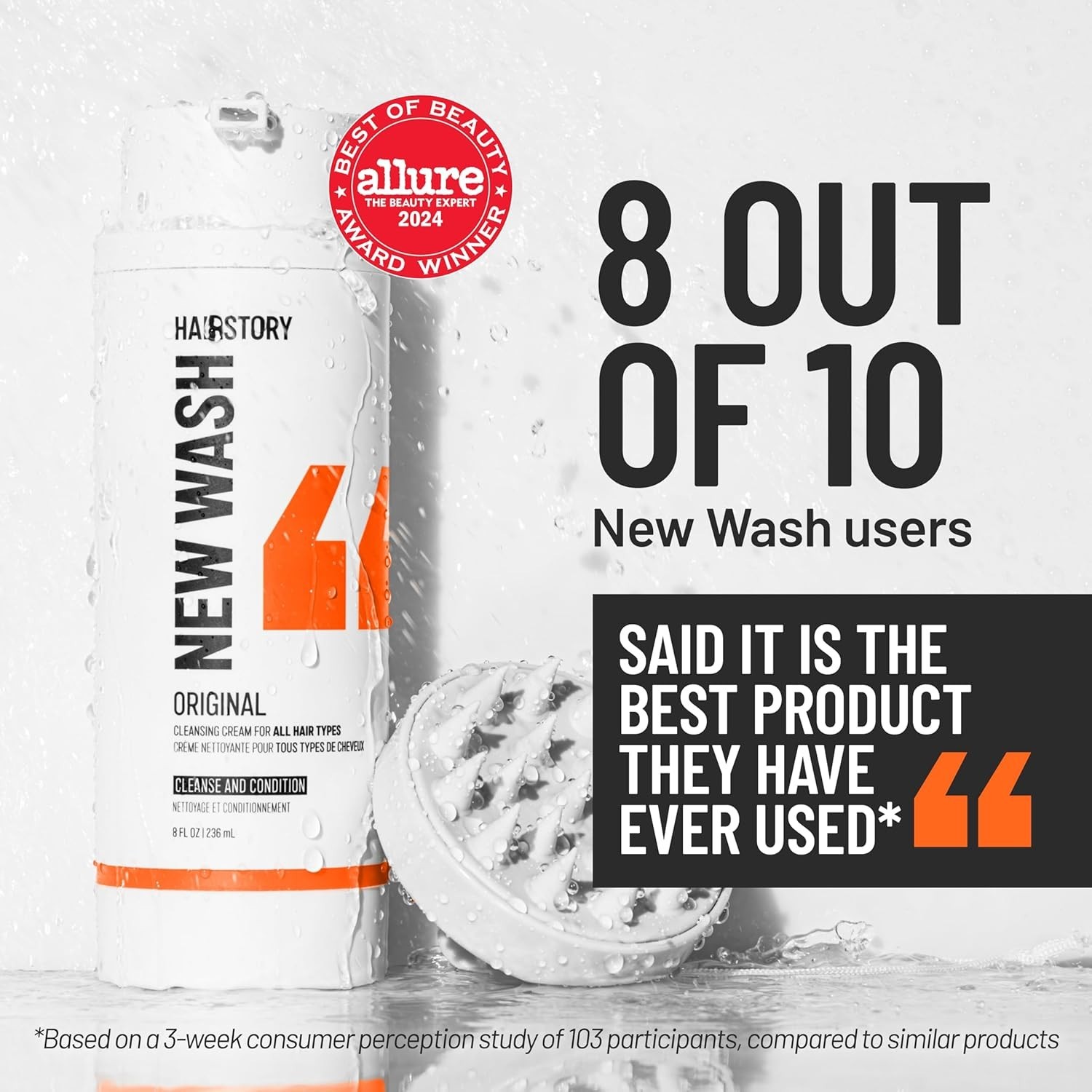 New Wash Refill 8oz Detergent-Free Cleansing Cream