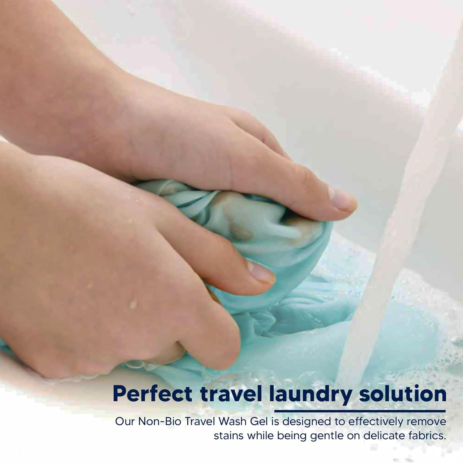 Dr Beckmann Travel Wash Non Bio Laundry Detergent 100ml / 3.38oz (Set Of 3)