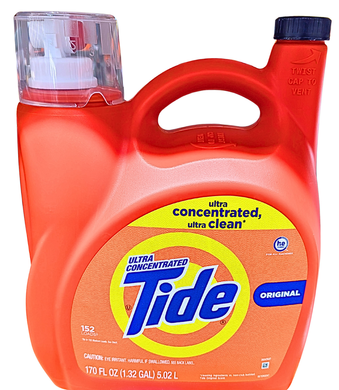 Tide Ultra Concentrated Liquid Laundry Detergent Original 170 Ounce 152 Loads