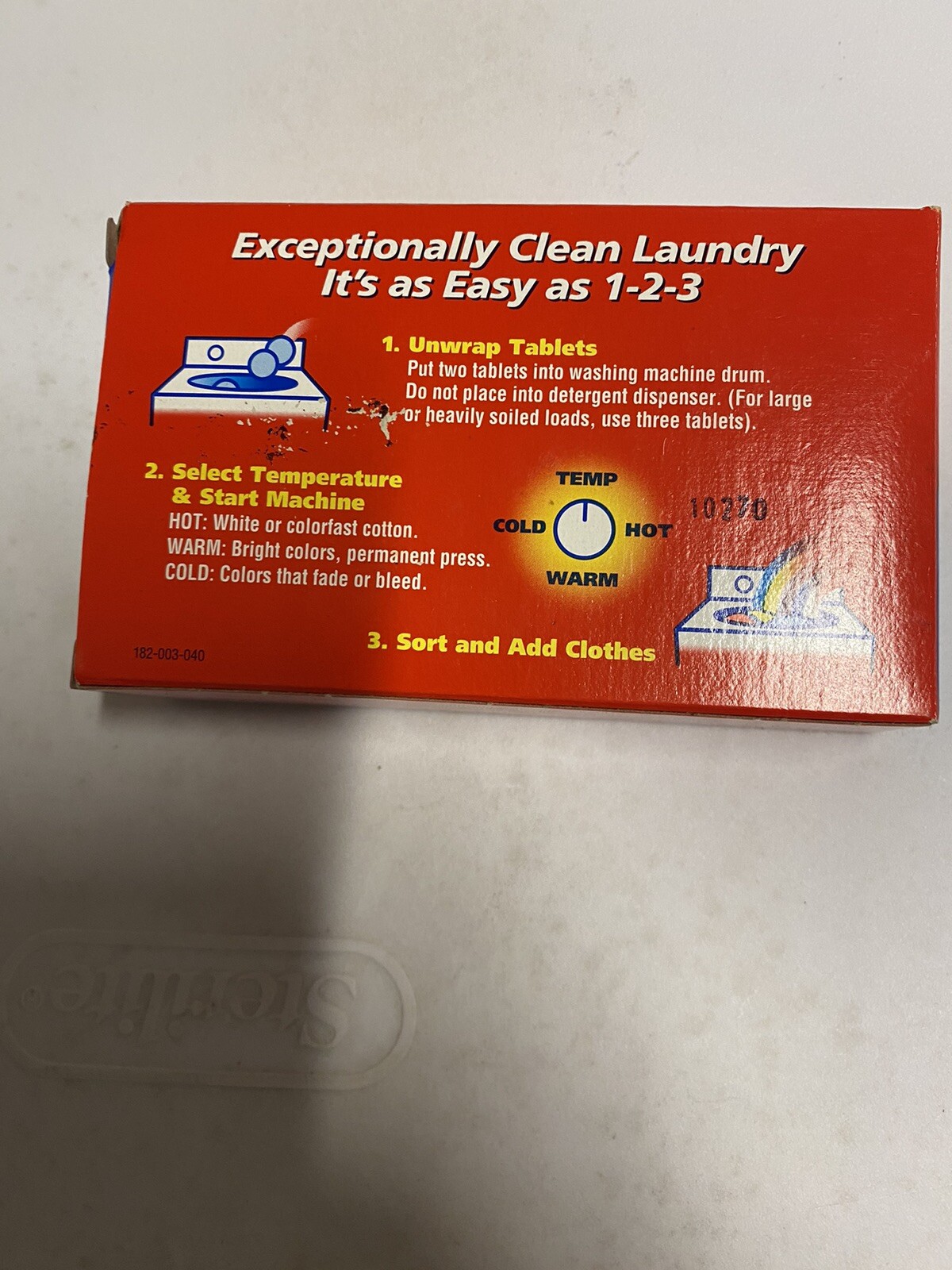 Wisk Dual Action Tablets Travel Detergent Sealed Discontinued