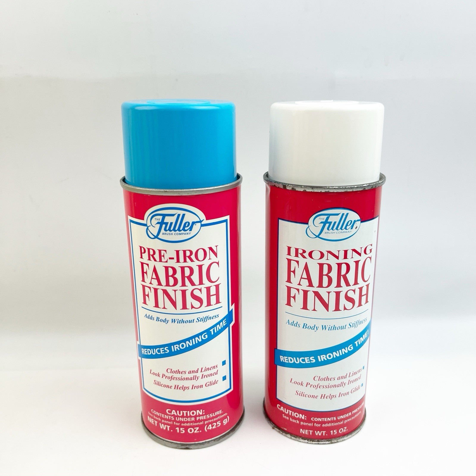 Vintage Fuller Ironing Pre-Iron Fabric Finish 15 oz ea New *Read