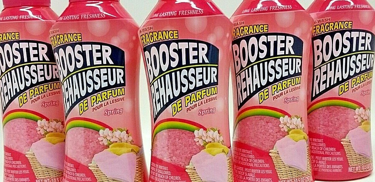 ( LOT 5 ) In-Wash SPRING Fragrance Booster Rehausseur, BRAND NEW 10.5 oz Each