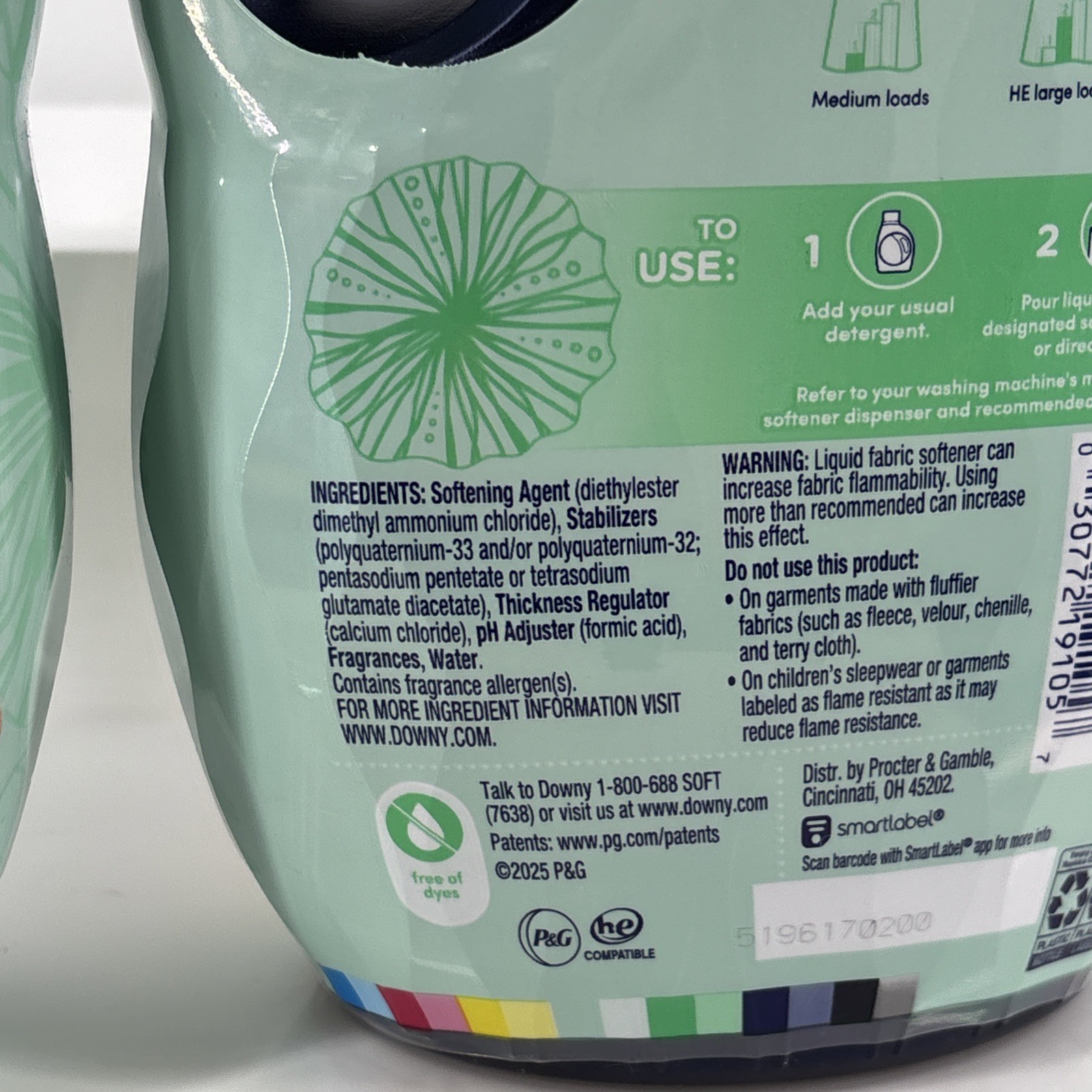 2 Downy Romantic Getaways Honeymoon In Hawaii Liquid Fabric Softeners 38 oz Each