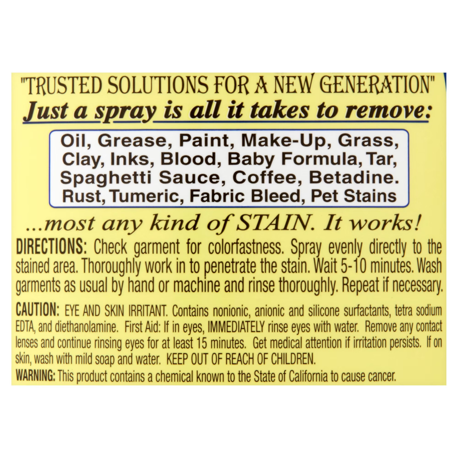Grandma’s Secret Spot Remover Laundry Spray, 16 Oz
