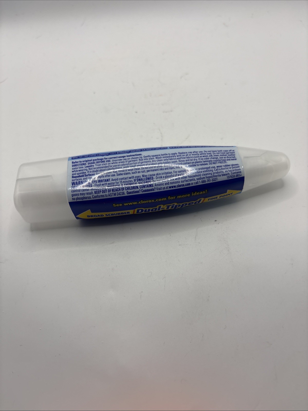 Clorox Bleach Pen Gel For Whites Stain Remover Cleaner 2oz Discontinued Used