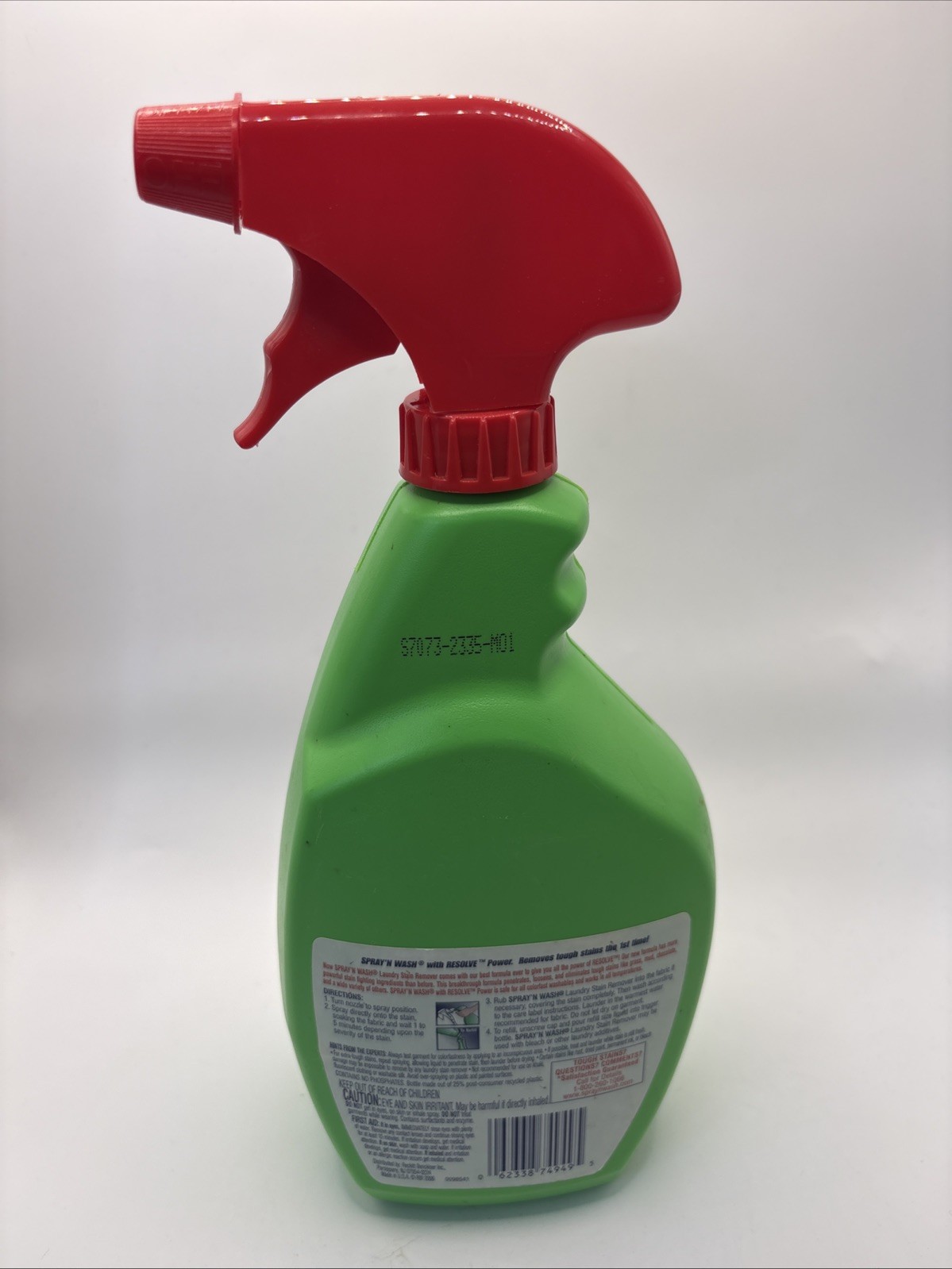 SPRAY ‘N WASH With Resolve Power Laundry Drain Remover Trigger Spray 30 Oz