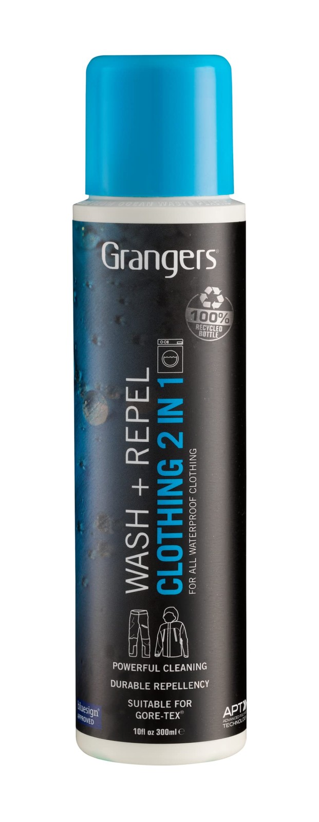 Grangers Wash and Repel (10 fl oz) | 2-in-1 10 Fl Oz (Pack of 1), Black