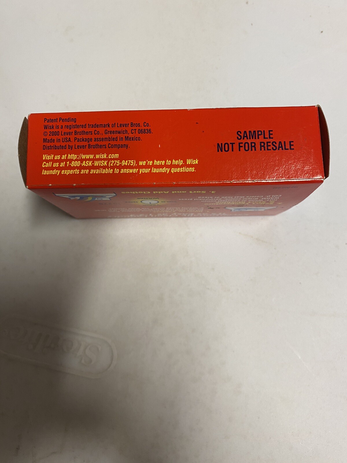 Wisk Dual Action Tablets Travel Detergent Sealed Discontinued