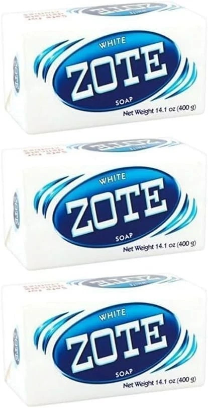 3 Pack – ZOTE LAUNDRY SOAP AZUL Washing Clothes Laundry 14.1oz