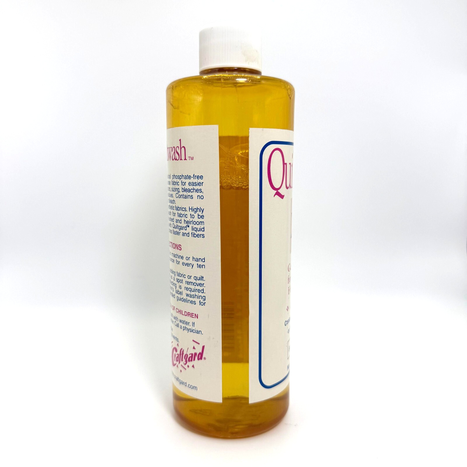 Quiltwash Gentle Wash for Quilts & Fine Fabrics 16 oz – Biodegradable Detergent