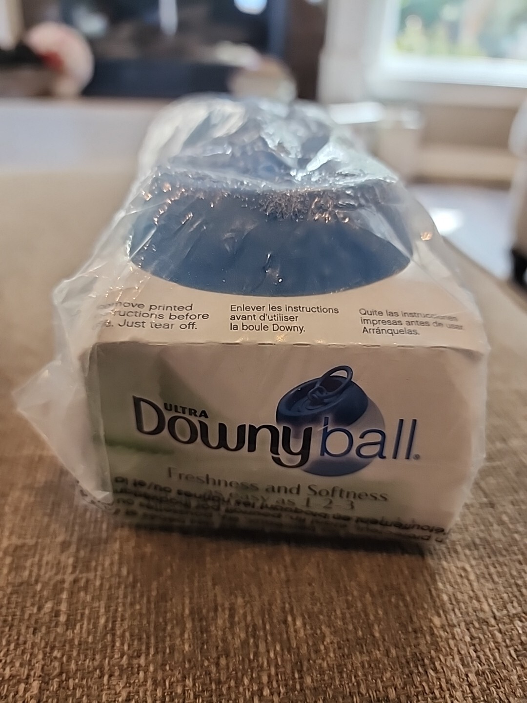 SET OF 2 BRAND NEW DOWNY BALL ULTRA PULL POUR TOSS FABRIC SOFTENER DISPENSER