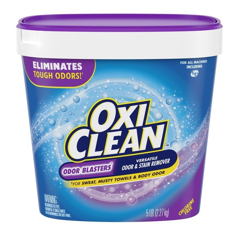 Oxygen Stain Odor Remover Powder Laundry Booster Multi Surface Cleaner 5lb New