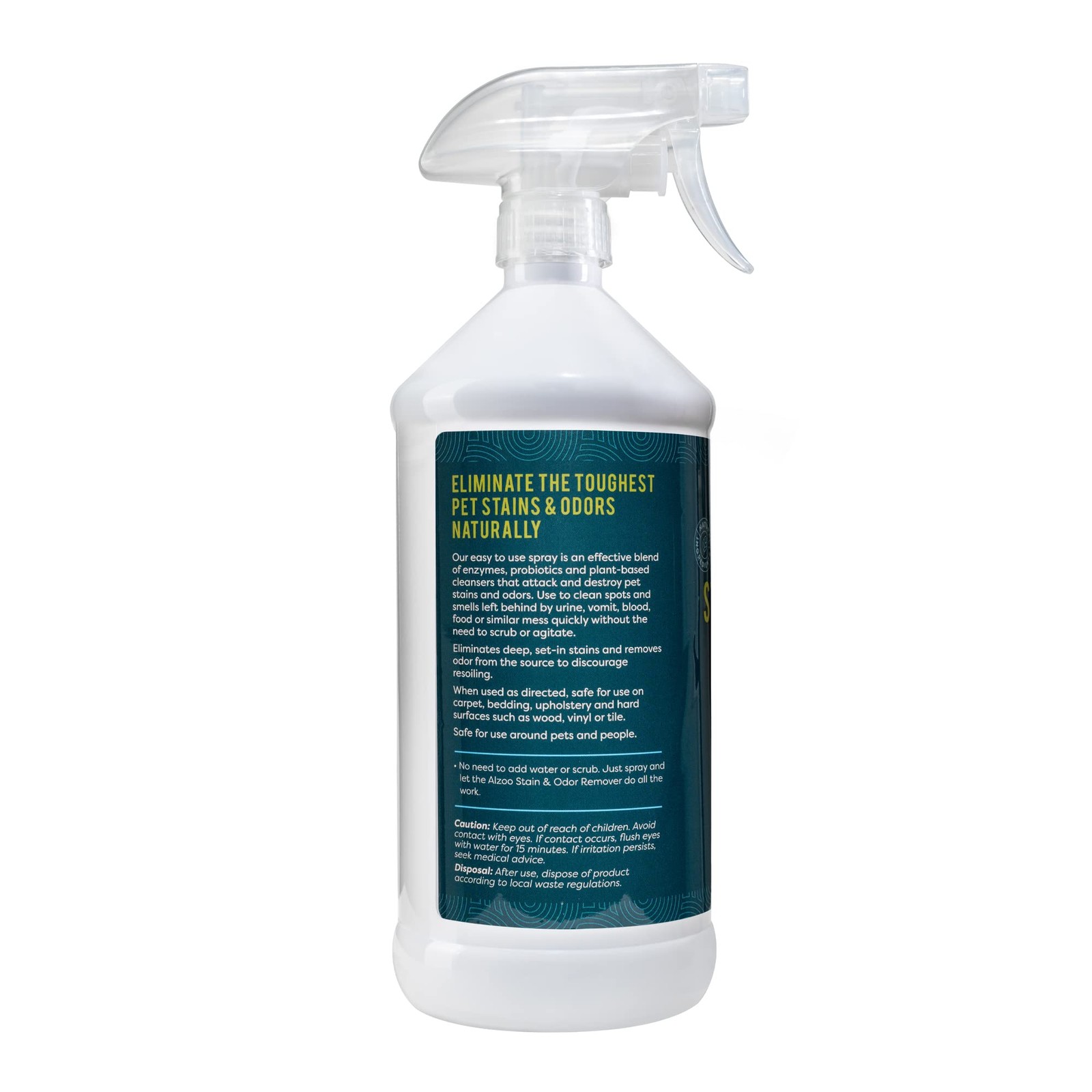 Pet Stain & Odor Spray for Dog & Cat Urine, Carpet, Furniture & Floors | Acti…