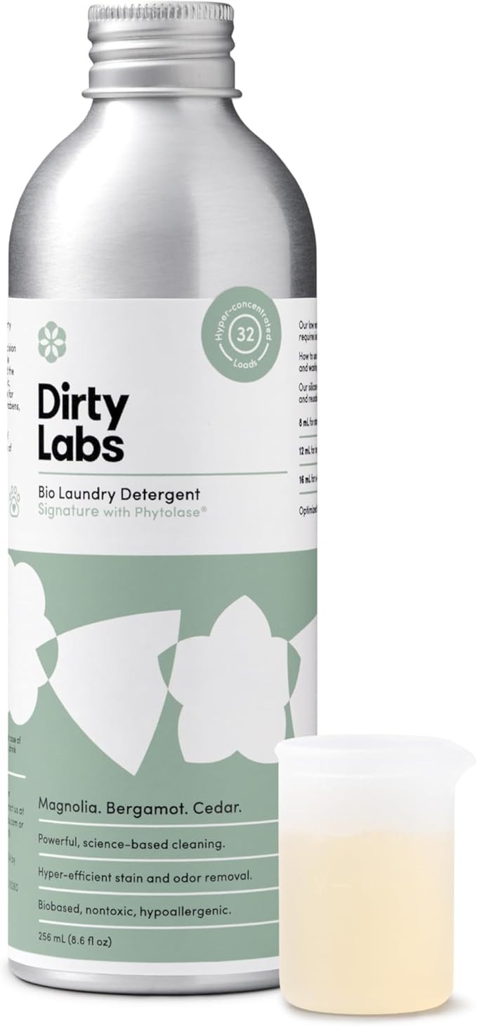 Dirty Labs | Signature Scent | Bio-Liquid Laundry Detergent | 32 Loads (8.6 Fl O