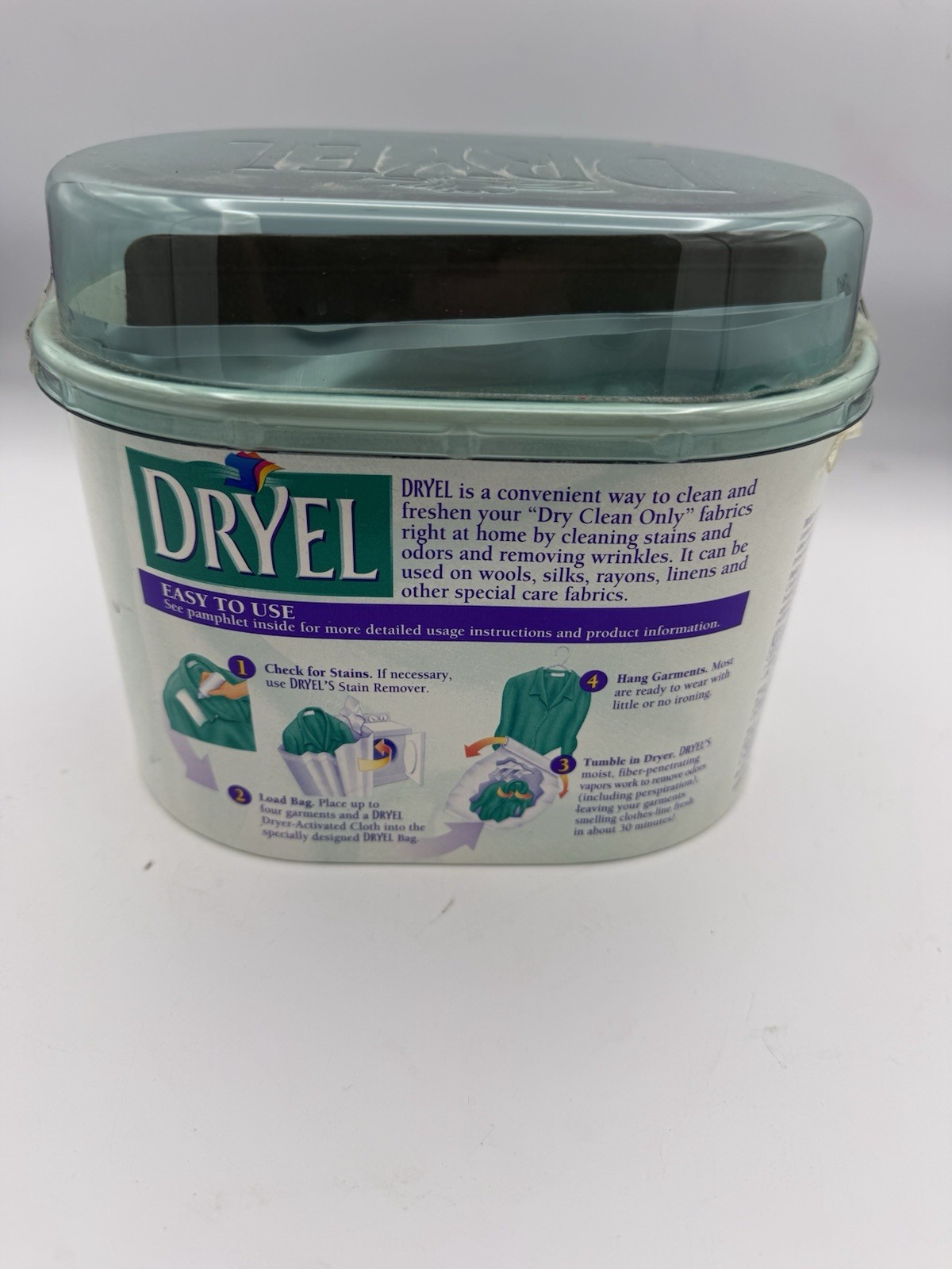 New DRYEL Dry Cleaning Kit 4 Loads Or Up To 16 Garments