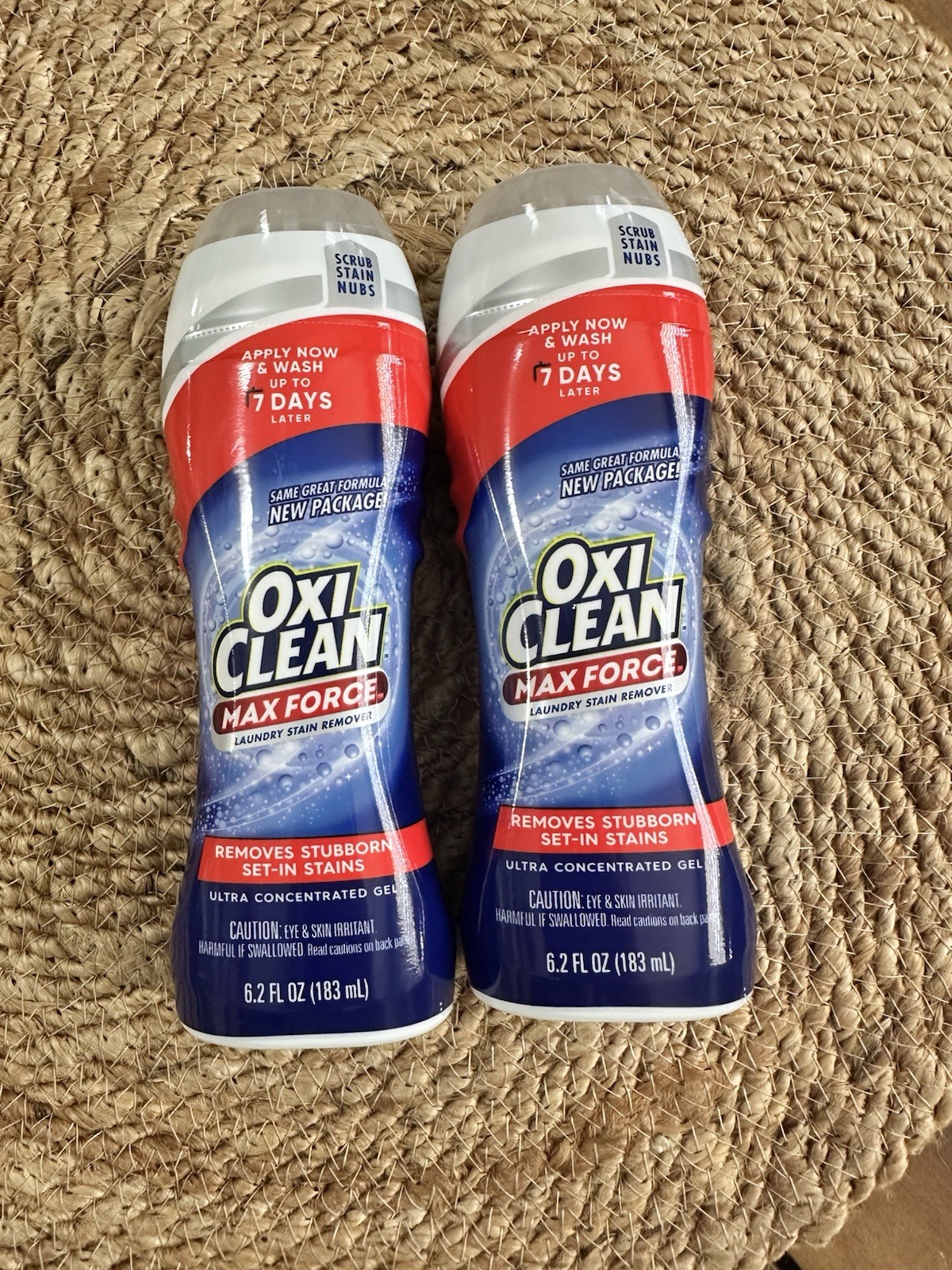 OxiClean (2 Pack) Max Force Stain Remover Gel Stick, 6.2 Oz