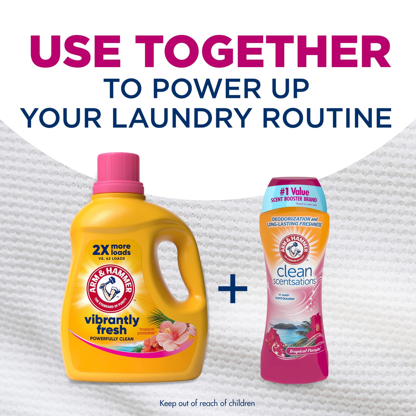 ARM & HAMMER Vibrantly Fresh Liquid Laundry Detergent 102.5 Fl Oz (Pack of 1)
