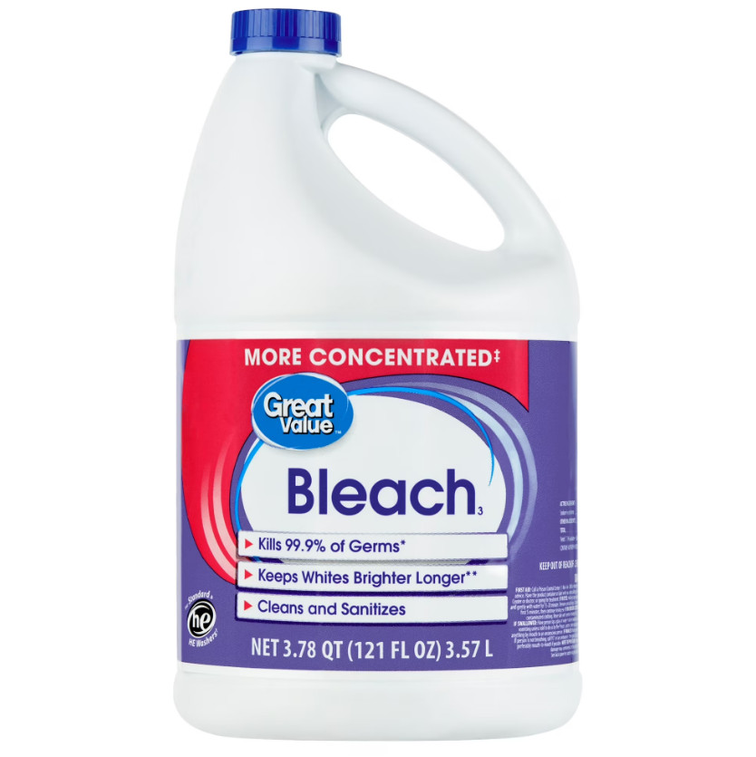 Concentrated Liquid Bleach, 121 fl oz