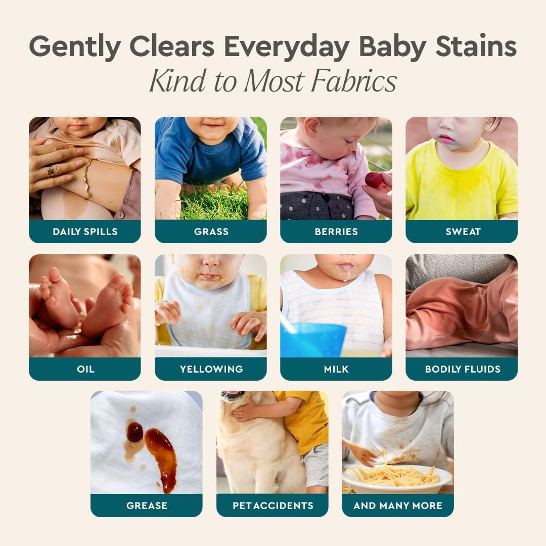 Stain Remover – Cleaning Spray, Clothes Stain Removal, Laundry Stain Spray for C