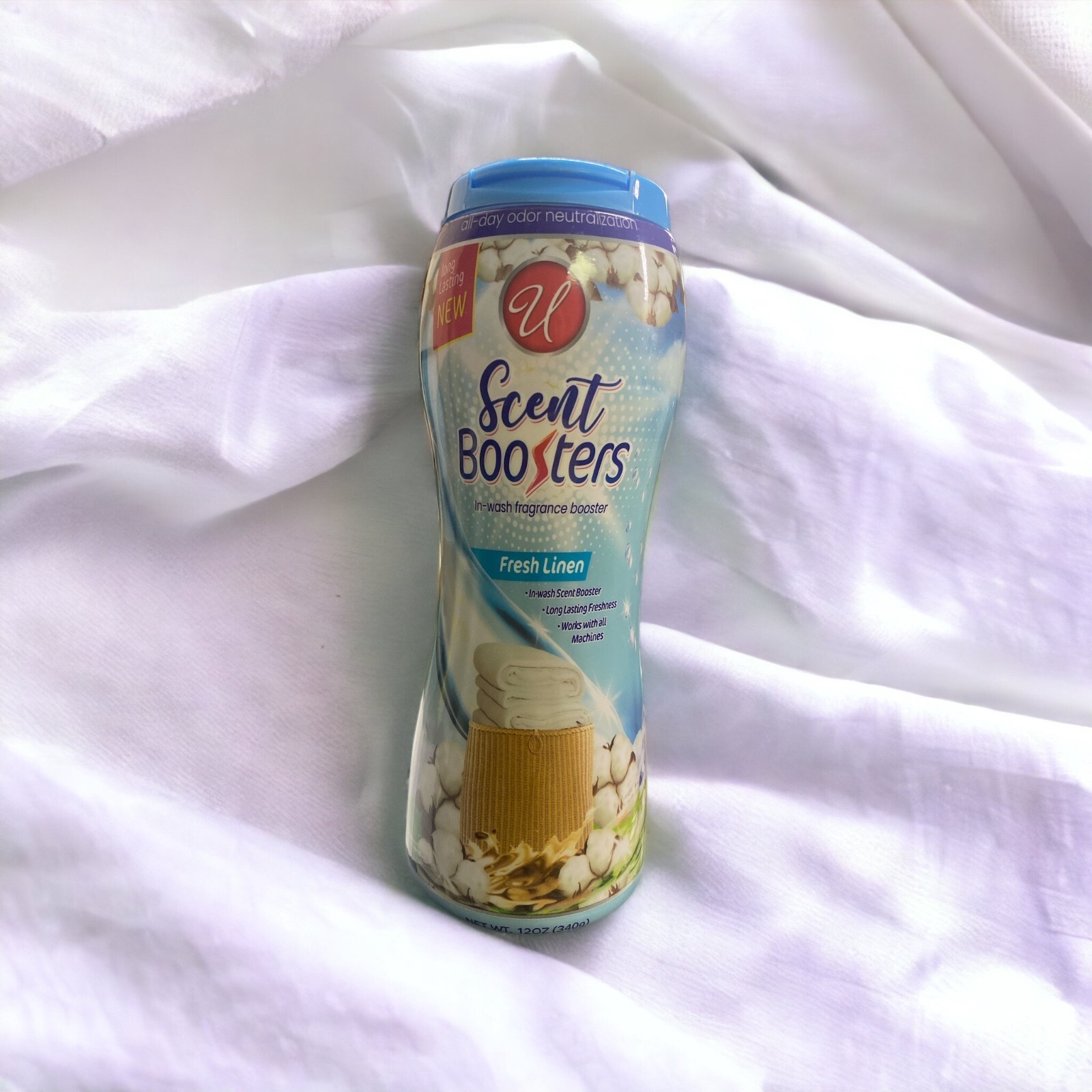 Scent Booster In-Wash Fragrance Booster Fresh Linen Long Lasting Pack of 4