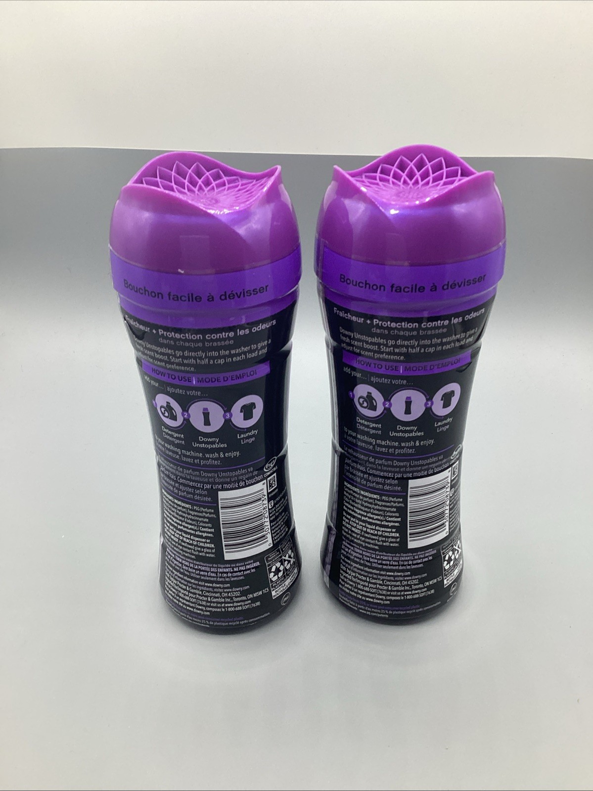 (Lot of 2) Downy UnStopables Lush 7.8oz Scent Boosters Scent Freshness-NEW!!!