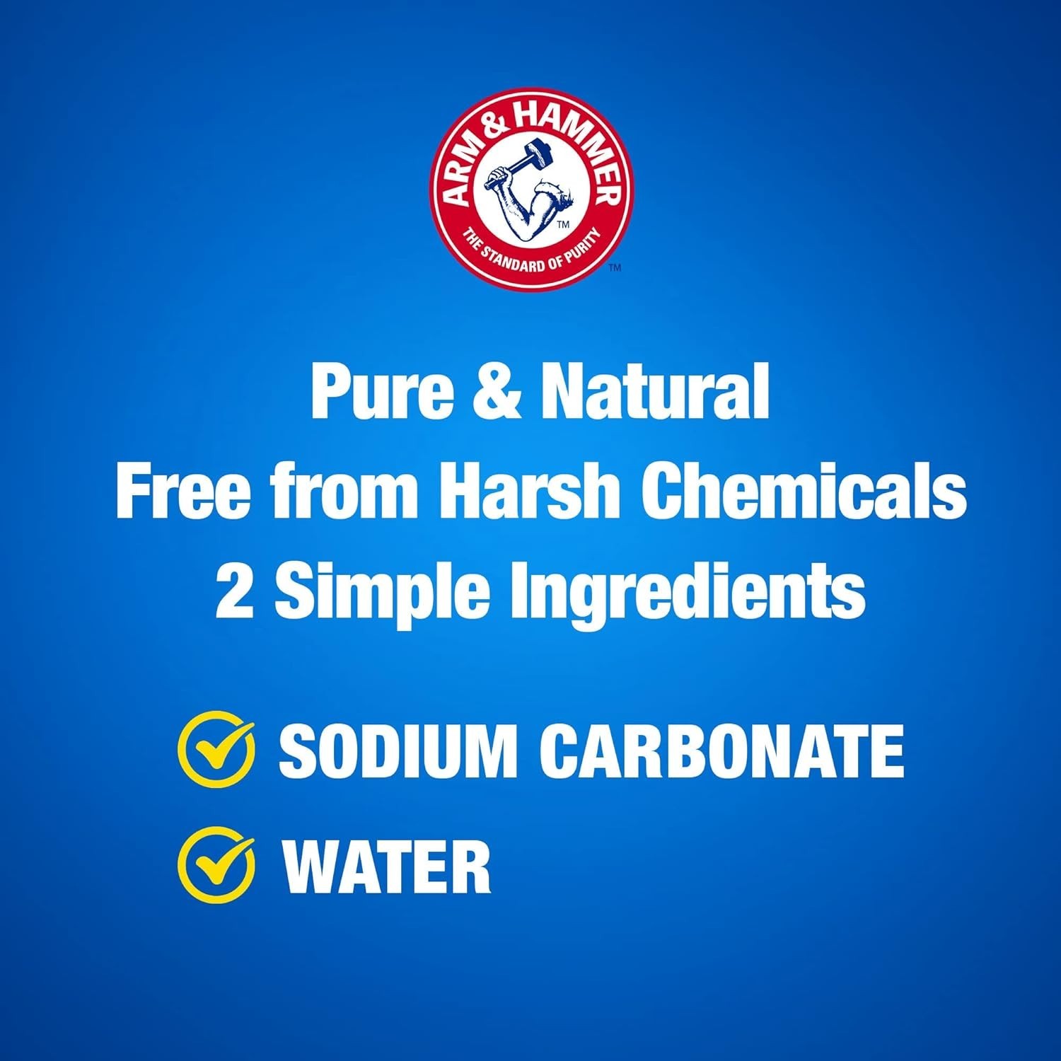 55 oz Fragrance-Free Washing Soda – Superior Odor Neutralizer & Stain Remover