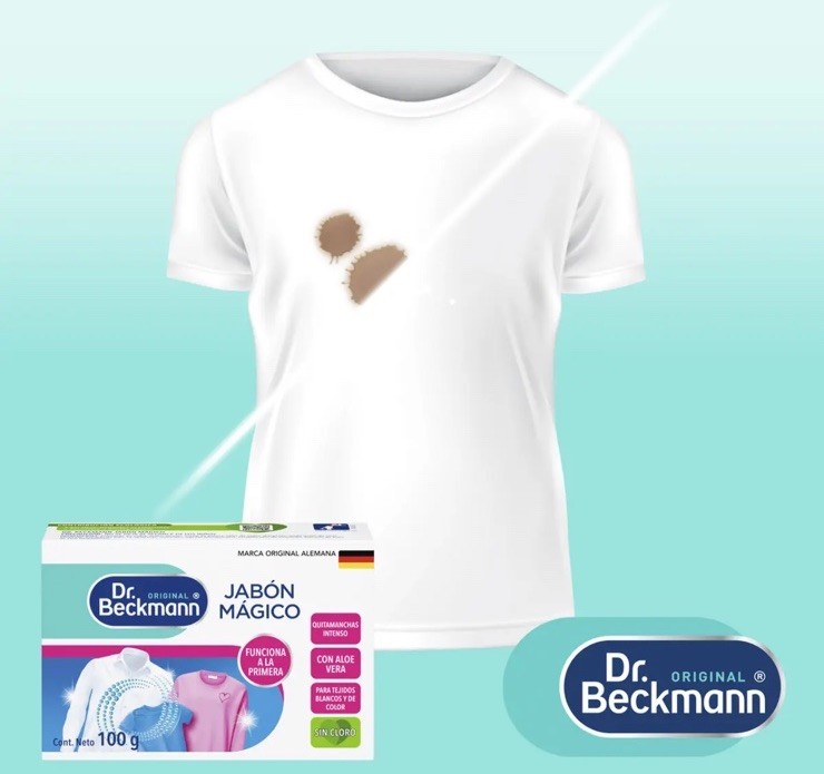 10 PACK JABON EN BARRA ROPA DR. BECKMANN LAUNDRY BAR DETERGENTE SOAP