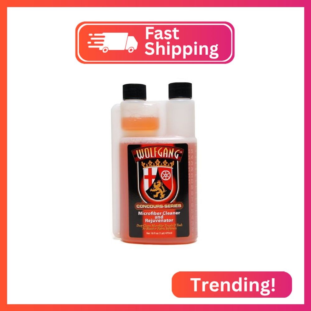 WOLFGANG CONCOURS SERIES Microfiber Cleaner & Rejuvenator | Concentrated Laundry