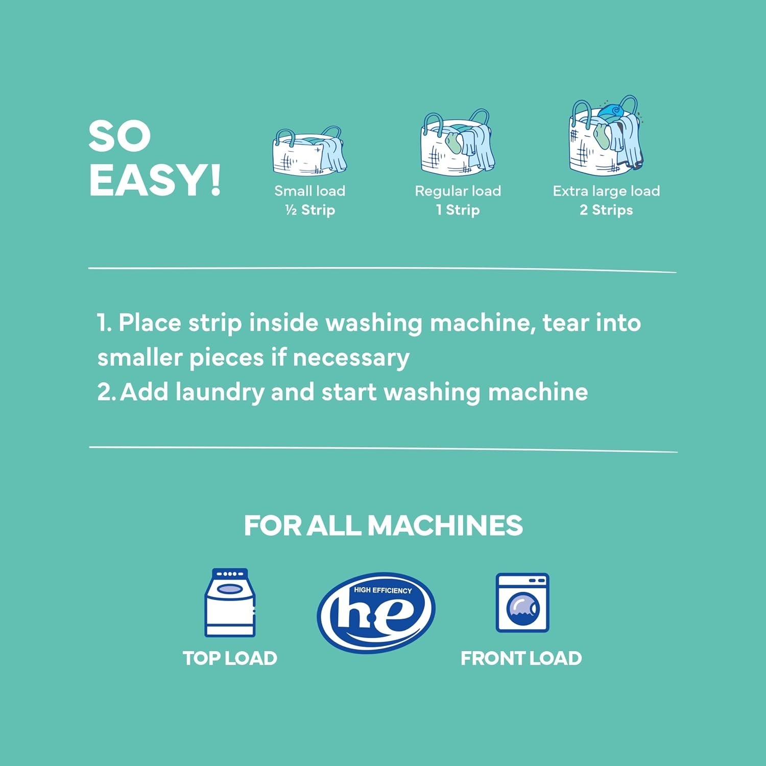-Friendly Laundry Sheets for Sensitive Skin – 32 Loads in Compact Design
