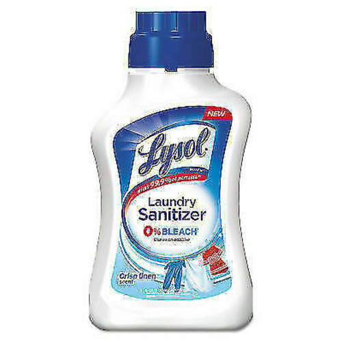 Lysol Laundry Sanitizer Additive Fresh Linen, 41oz – Kills 99.9% of Bacteria