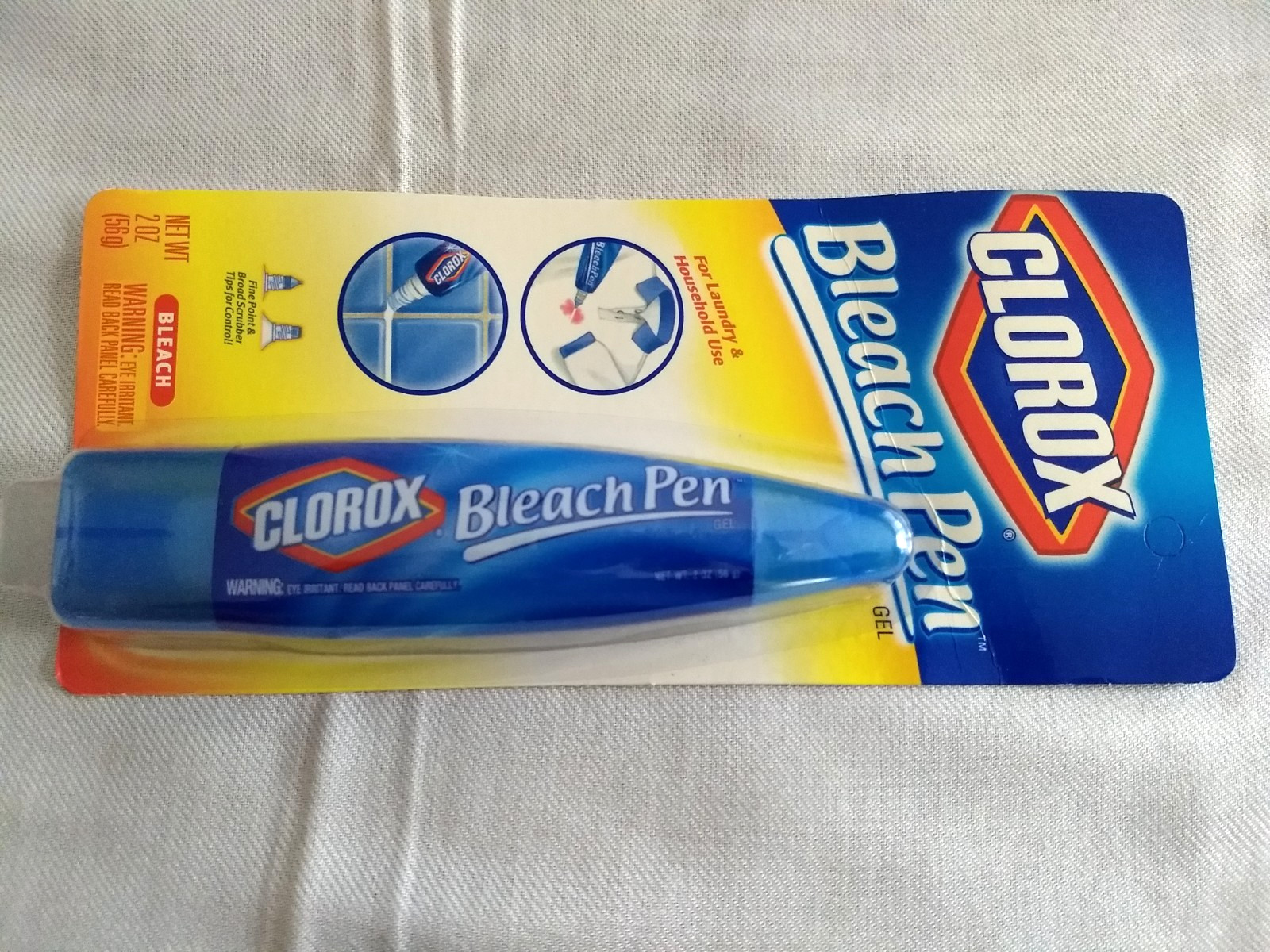 Clorox Bleach Pen Gel Vtg 2002 Dual Tipped 2oz New Sealed NOS