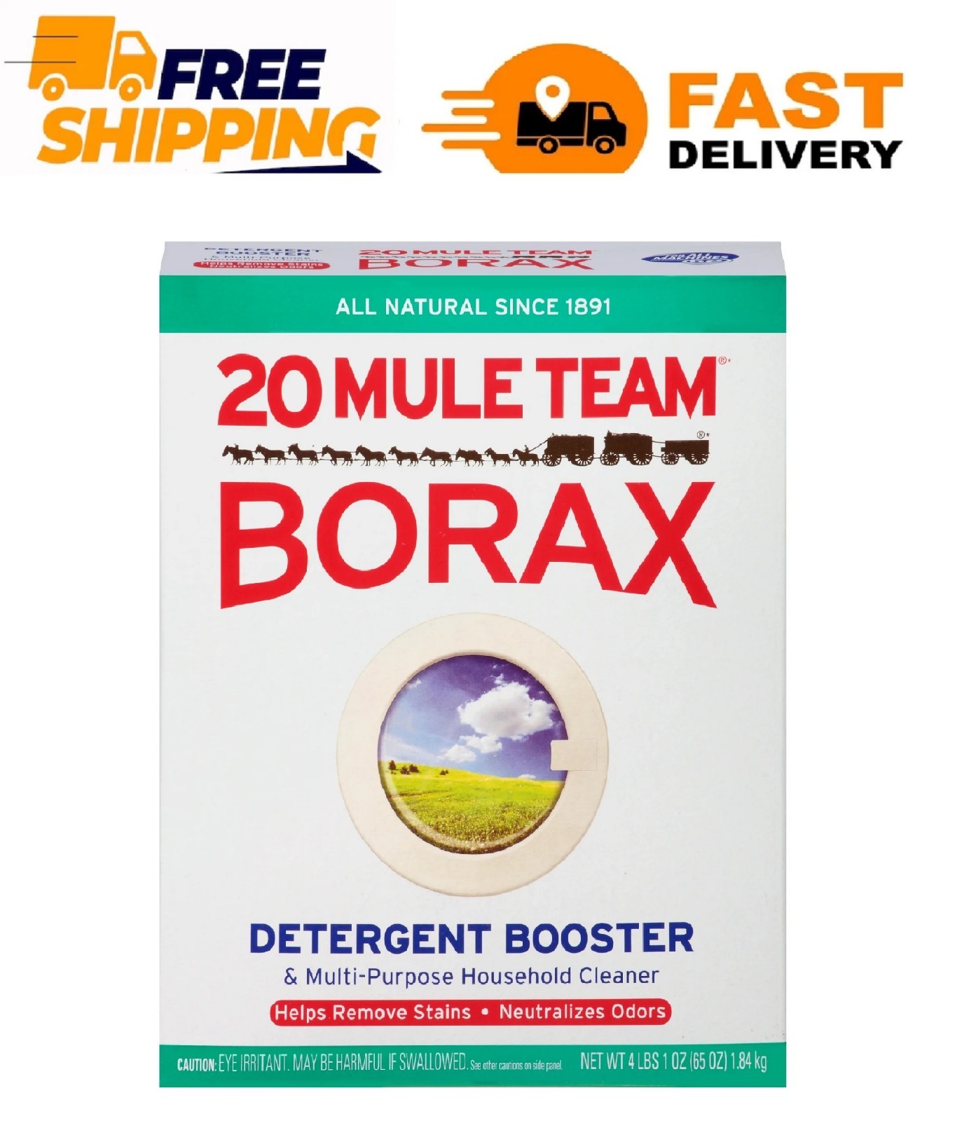 20 Mule Team Detergent Booster – 65oz.