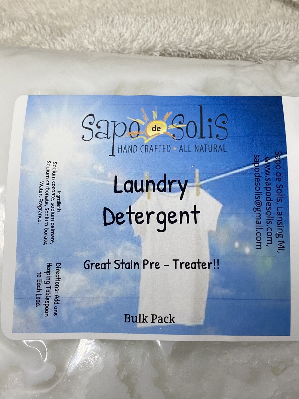 Laundry Detergent Bulk Pack